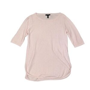 Eileen Fisher light pink sweater
